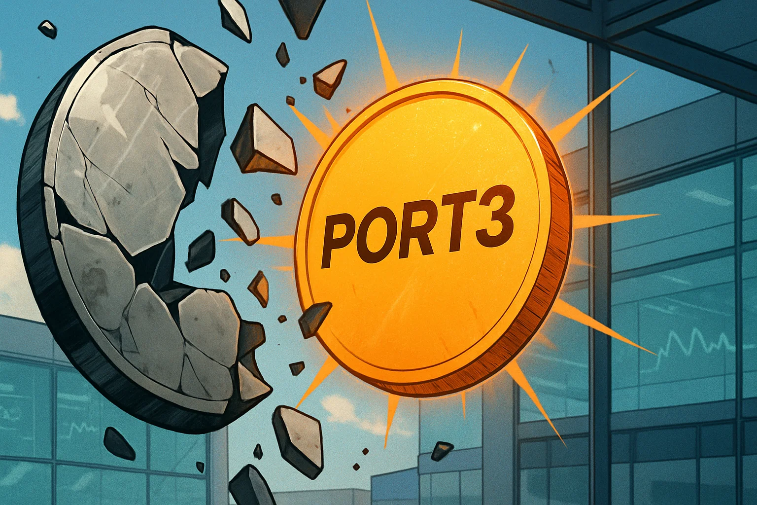 Sau khi Mạng Port3 bị hack, các quan chức đã quyết định phát hành mã thông báo và hợp đồng mới để khởi động lại hệ sinh thái và $PORT3 trở về 0.