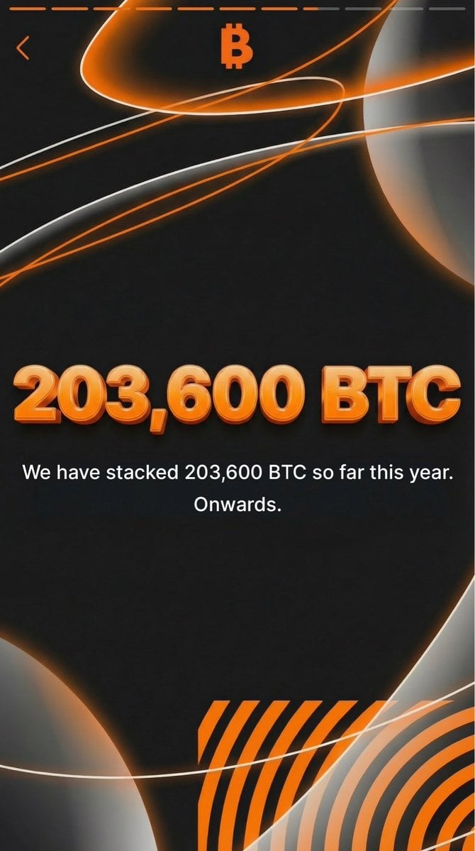 Đánh giá thường niên về chiến lược chiến lược vi mô: Số lượng vị trí BTC tăng lên vượt quá 200.000! Việc mua Bitcoin chưa bao giờ dừng lại